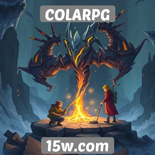 Tendências de design de jogos no site COLARPG
